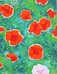 nchstes Bild: Mohn rot-grn III